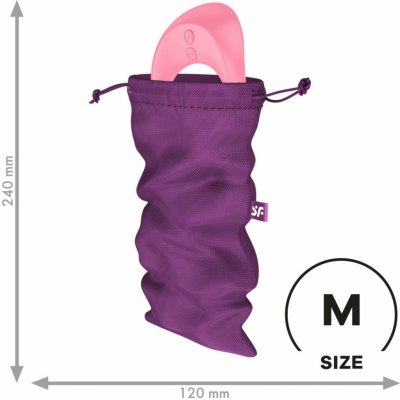 Satisfyer Treasure Bag M fialová – Zboží Mobilmania