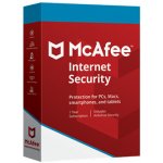 MCAFEE INTERNET SECURITY 10 lic. 1 ROK (MIS003NRXRAAD) – Zboží Mobilmania
