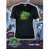 Pánské Tričko Teknoshop Chameleon tekno tričko s potiskem pánské zelené
