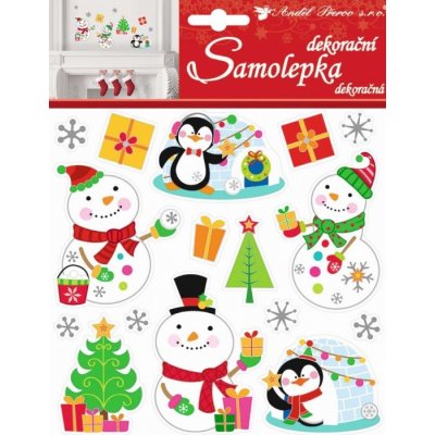 Samolepky hologramové Sněhuláci 10309 – Zbozi.Blesk.cz