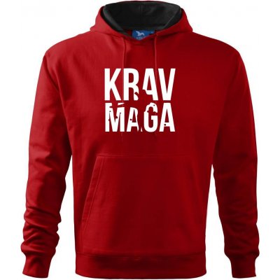 Nápis Krav Maga Cape s kapucí červená – Hledejceny.cz