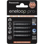 Panasonic Eneloop Pro AAA 930 mAh 4 ks BK-4HCDE-4BE – Zboží Živě