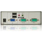 Aten CS-72U KVM přepínač 2-port, USB, audio 2.1, včetně kabelů – Hledejceny.cz