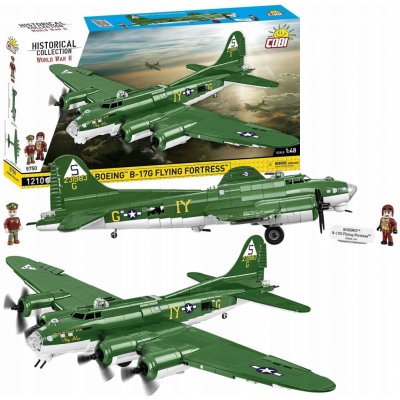 COBI 5750 World War II Americký dálkový bombardovací letoun Boeing B-17G Létající pevnost (Mary Alice) 1:48 – Zboží Dáma COBI 5750 World War II Americký dálkový bombardovací letoun Boeing B-17G Létající pevnost (Mary Alice) 1:48 – Zboží Dáma
