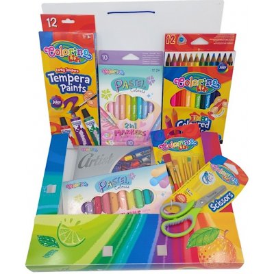 Colorino výtvarný balíček 8 ks + box – Hledejceny.cz
