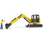 Bruder 2466 Pásový minibagr CATERPILLAR s figurkou – Hledejceny.cz