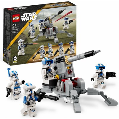 LEGO® Star Wars™ 75345 Bitevní balíček klonovaných vojáků z 501. legie – Zboží Mobilmania