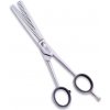 Kadeřnické nůžky Witte Rose Line nůžky na vlasy oboustranné efilační 6,0´ 82490