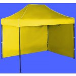 Expodum Nůžkový stan 3x2m ocelový Žlutá 2 boční plachty – Zboží Dáma