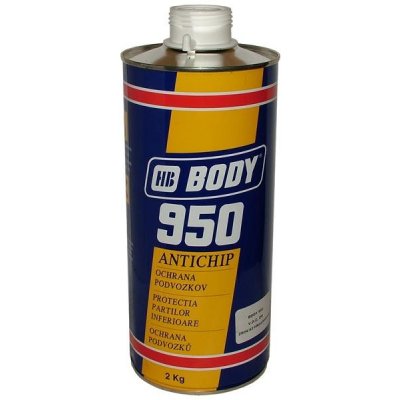 HB BODY 950 Ochrana podvozku přelakovatelný - 2kg UBS bílý – Sleviste.cz