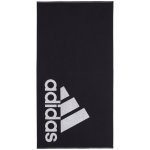 adidas ručník Performance Towel L - Black/White 70 x 140 cm – Zbozi.Blesk.cz