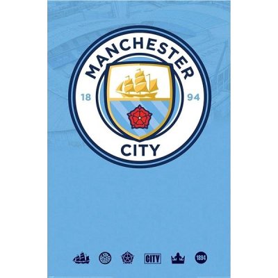 PLAKÁT 61 x 91,5 cm|MANCHESTER CITY – Zboží Mobilmania