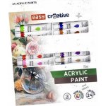 Easy akrylové barvy 24 ks – Zboží Dáma