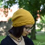 Hořčicová dámská čepice – Zboží Mobilmania