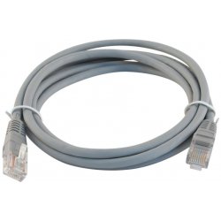 PremiumCord sputp250 patch UTP RJ45-RJ45 level 5e, 25m, šedý