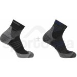 Salomon X Ultra Access Quarter 2 Pack Anthracite/Black – Zboží Mobilmania
