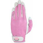 Zoom Sun Style D-Mesh Womens Golf Glove White/Pink Levá L/XL