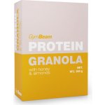 GymBeam Proteinová granola s medem a mandlemi 300 g – Zboží Mobilmania