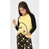Dětské pyžamo a košilka Vienetta Kids dětské pyžamo Úsměv žlutá