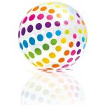 Míč nafukovací 107cm v sáčku pruhy puntíky – Zboží Dáma