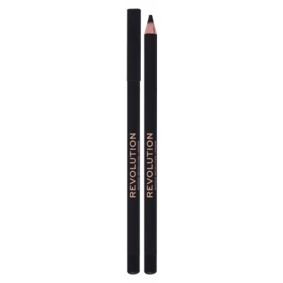 Makeup Revolution Kohl Eyeliner kajalová tužka na oči Black 1,3 g