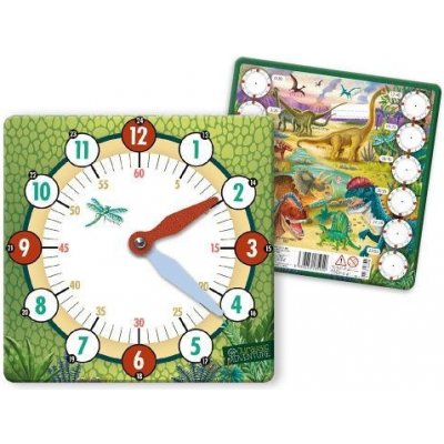 ARGUS Hodiny na výuku Jurassic ADVENTURE 17110388 – Hledejceny.cz