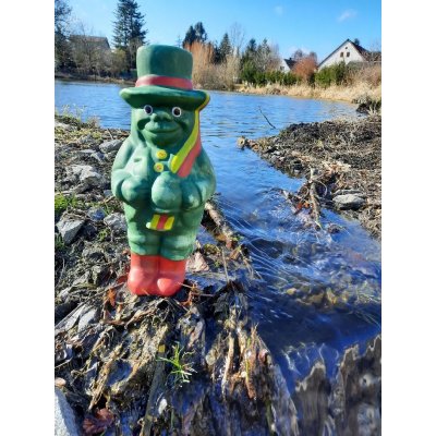 Vodník figura do zahrady zelený – Zboží Mobilmania