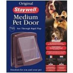 PetSafe Staywell 755 Dvířka plast hnědá magnet 35 x 29 cm – Zboží Mobilmania