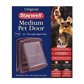 PetSafe Staywell 755 Dvířka plast hnědá magnet 35 x 29 cm