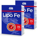 GS Železo Lipo Fe 2 x 30 kapslí – Hledejceny.cz