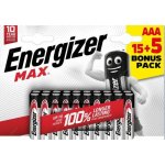 Energizer Max AAA 20ks E303349400 – Zbozi.Blesk.cz