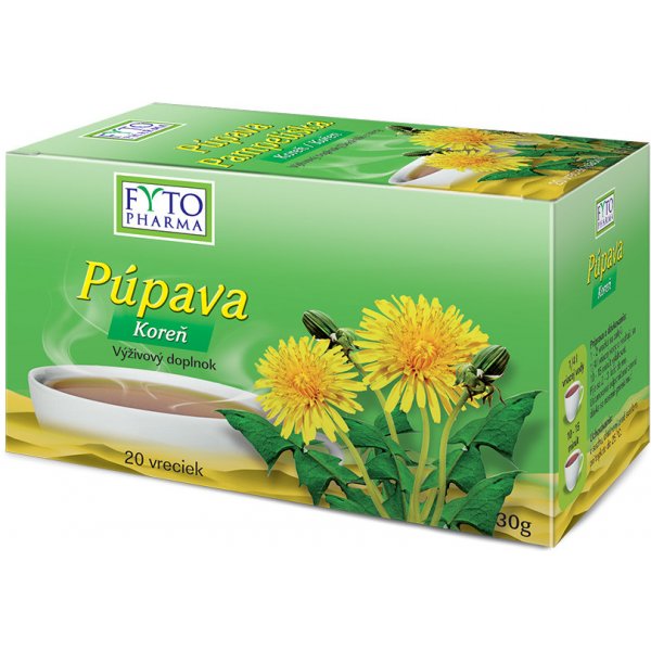 Čaj Fytopharma Pampeliška kořen porcovaný čaj 20 x 1,5 g