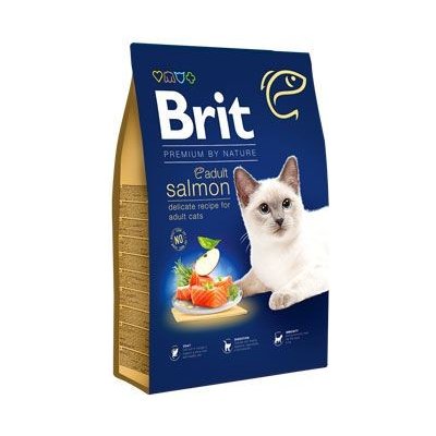 Brit Premium by Nature Cat Adult Salmon 2 x 8 kg – Hledejceny.cz