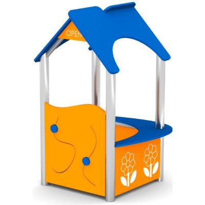 Playground System Dětský domeček z nerezu obchod 12006