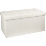 Atmosphera double taburet s úložným prostorem béžový – Zboží Dáma