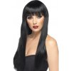 Paruka Smiffys.com beauty černá dlouhá