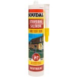 SOUDAL stavební silikon 300g transparentní – HobbyKompas.cz