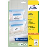 Avery Zweckform L7970-25 bílé 63.5mm x 33.9mm – Zboží Dáma