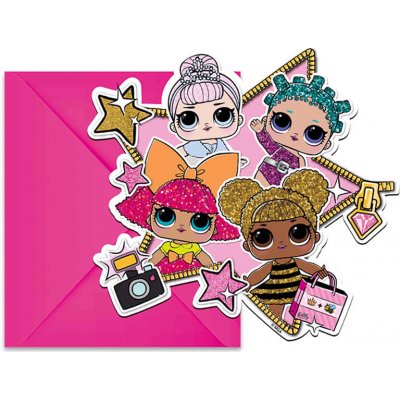 Procos Pozvánky LOL Glitterati – Zboží Dáma