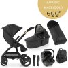 Kočárek BabyStyle Egg2 set 6v1 Jurassic Black GOLD limitovaná edice 2022