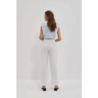 Mood dámské kalhoty L-SP-4028 bílé