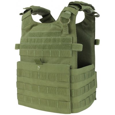 CONDOR OUTDOOR Vesta lehká GUNNER MOLLE nosič plátů ZELENÁ