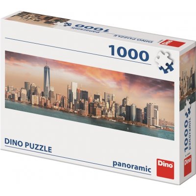 Dino MANHATTAN ZA soumraku panoramic 1000 dílků – Zbozi.Blesk.cz