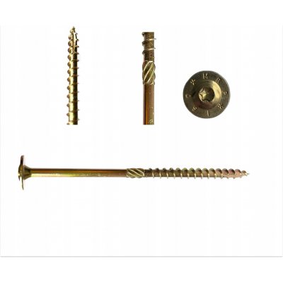 Tesařské vruty talířové 10x220 mm TORX 25 ks – Hledejceny.cz