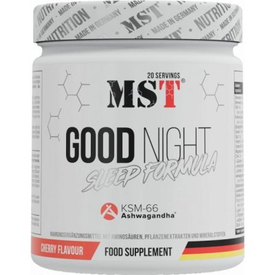 MST Nutrition Good Night Sleep Formula třešeň 320 g – Hledejceny.cz