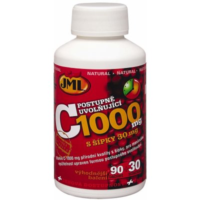 JML Vitamin C 1000 mg 120 tablet – Sleviste.cz