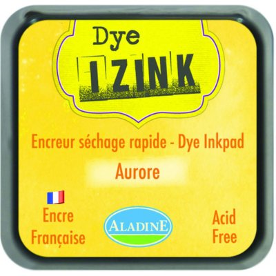 Aladine Razítkovací polštářek Izink Dye žlutá – Hledejceny.cz