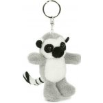 Přívěsek na klíče Teddies Lemur kata plyš – Zbozi.Blesk.cz