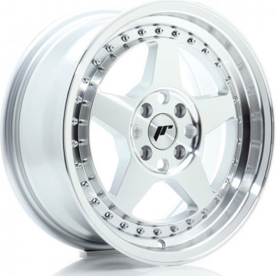 JR Wheels JR6 7x16 4x100 ET35 silver machined face – Hledejceny.cz