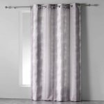 Douceur d'intérieur Závěs na očkách ARC EN CIEL 140 x 260 cm, taupe šedá – Hledejceny.cz